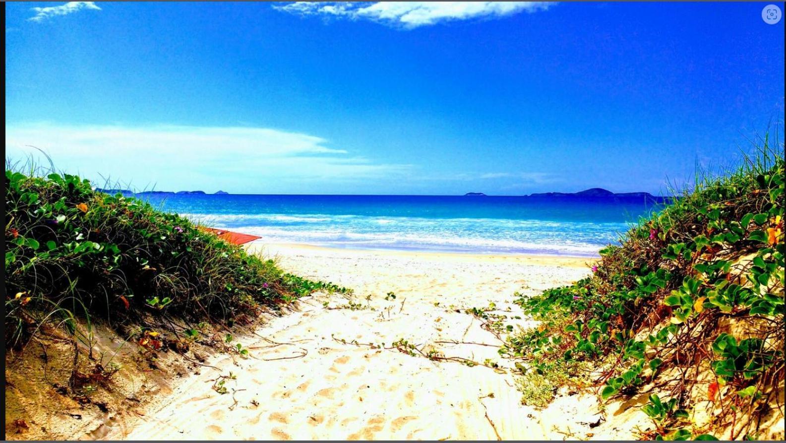 Casa Temporada De Frente Para A Praia Do Pero Cabo Frio Eksteriør billede